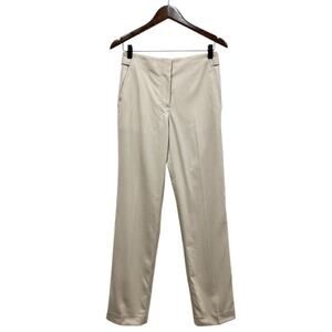 Theory Adjustable Wool Gabardine Pant in Aged flax size 0